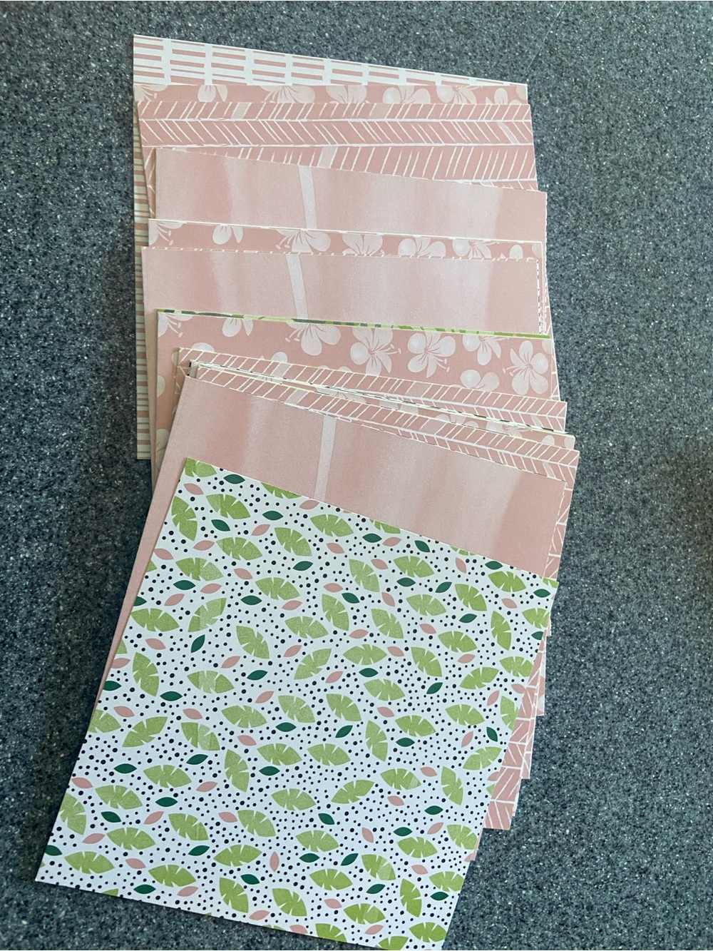 Stampin’ up’ 6x6 reversible paper and two packs of 8 1/2 x 11 cardstock - Picture 5 of 6